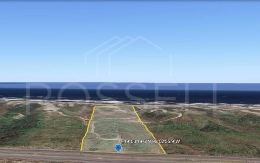 TERRENO EN VENTA EN RIVIERA VERACRUZANA FRENTE AL MAR